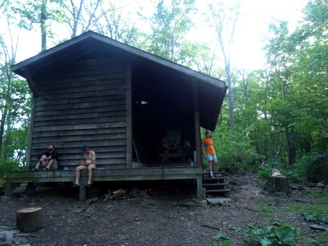 The BIG Peter's Mtn Shelter!