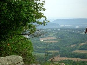 View from the power lines