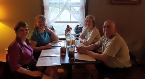 Dinner at the Kunkletown Pub with John Stempa. :)