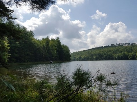 Lunch by the lake. :)